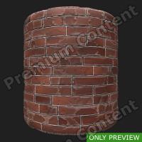 PBR wall brick old preview 0003